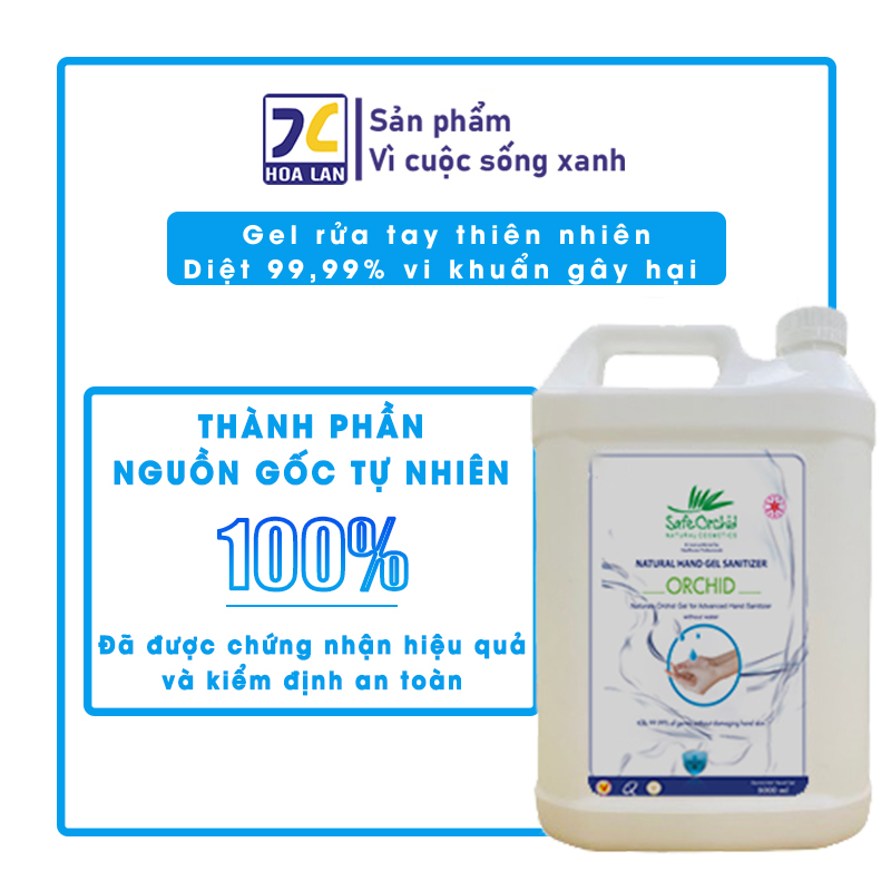 Gel sát khuẩn tay Orchid 5liter
