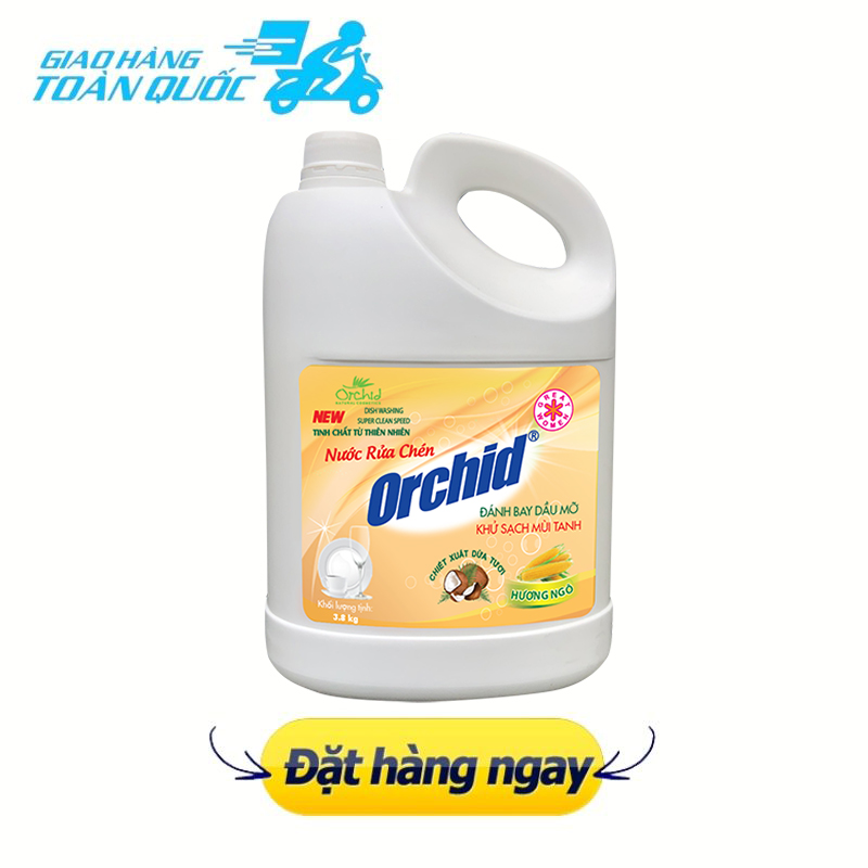 Nước rửa chén Hương Ngô 3,8kg