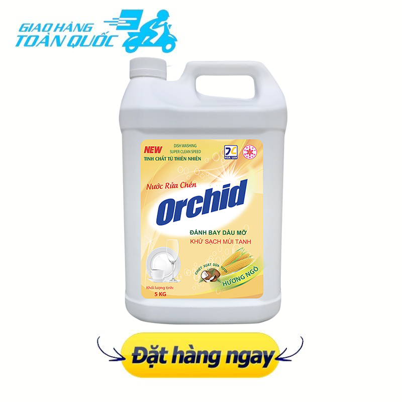 Nước rửa chén Hương Ngô 5kg