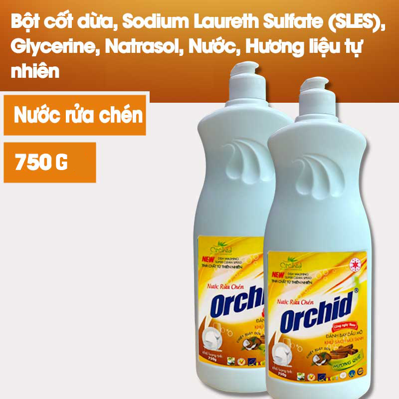 Nước rửa chén Hương Quế 750ml