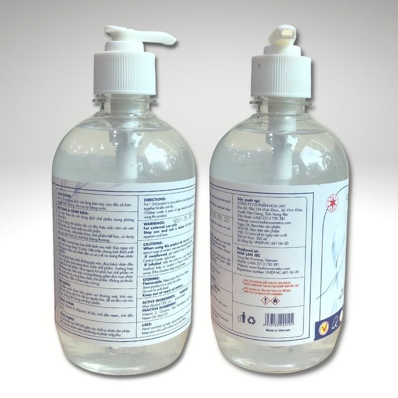 Gel sát khuẩn tay Orchid 500ml