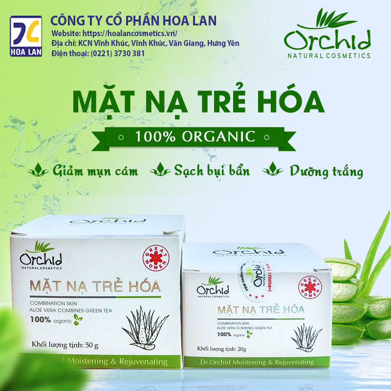 Kem đắp mặt nạ Orchid 50g