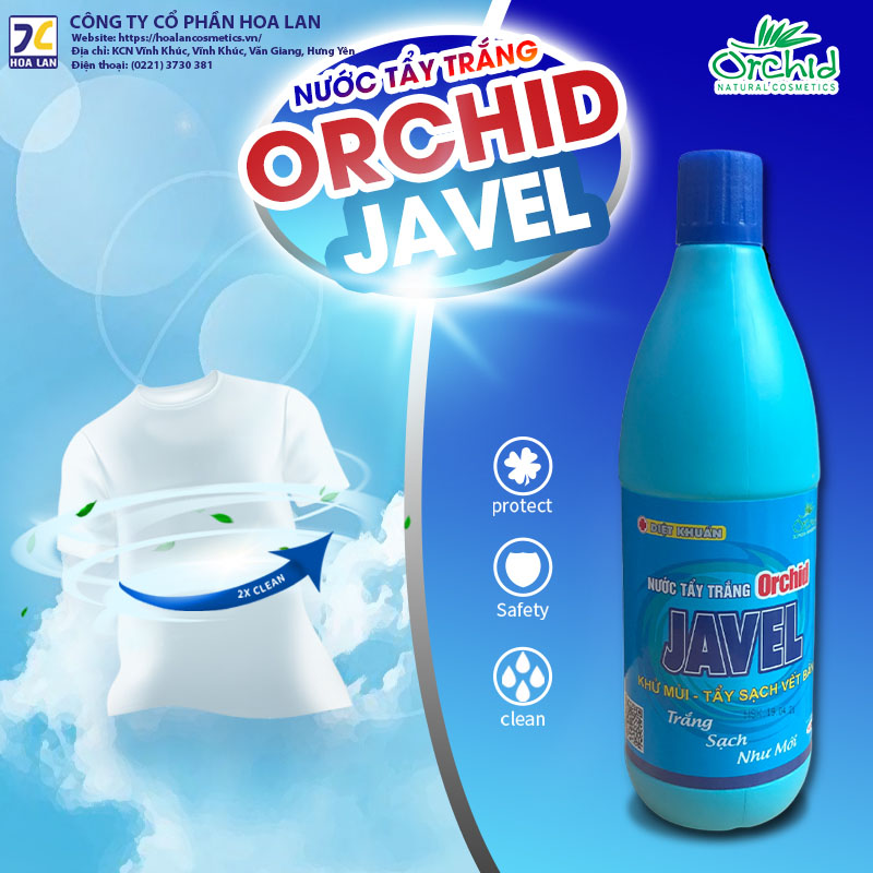 Nước tẩy trắng Javel 500g
