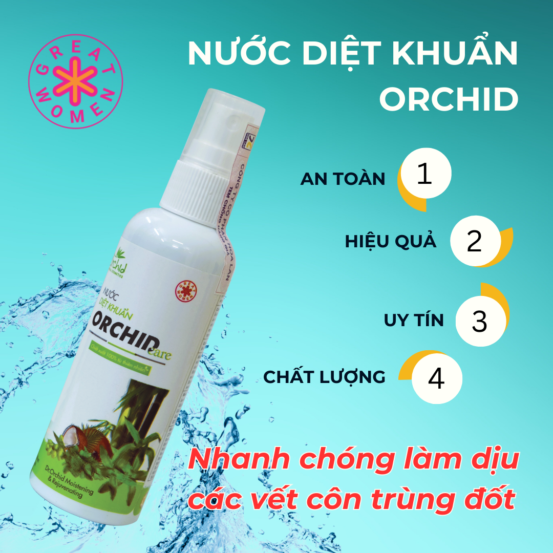 Nước diệt khuẩn Orchid 100ml