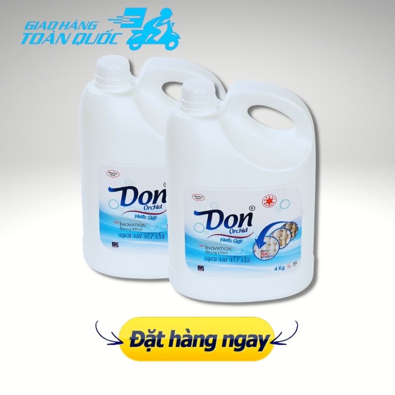 Nước giặt Don Orchid 4Kg